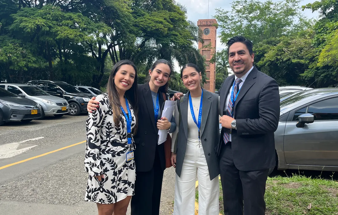 Estudiantes de Derecho ganan primer puesto en el Concurso Moot Court en Propiedad Intelectual Germán Cavelier